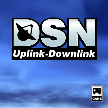 Game box art for the game DSN Uplink-Downlink.